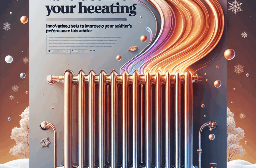 Revoluciona Tu Sistema de Calefacción: Láminas Innovadoras para Mejorar el Rendimiento de Tu Radiador Este Invierno