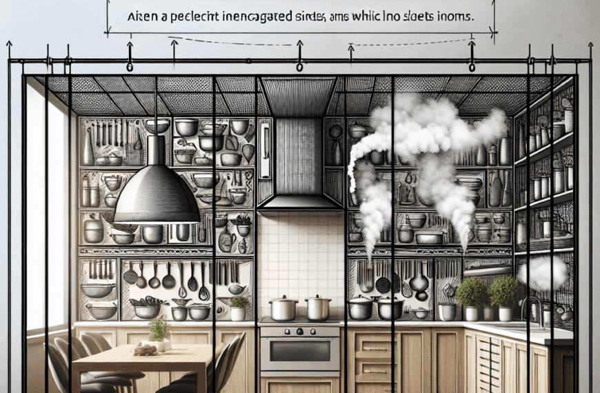 Cerramientos para Cocinas Abiertas: La Solución Perfecta para Controlar Olores