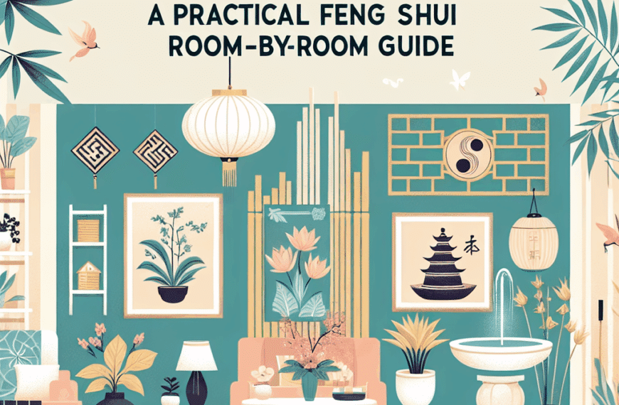 Transforma Tu Hogar: Guía Práctica de Feng Shui Por Estancias