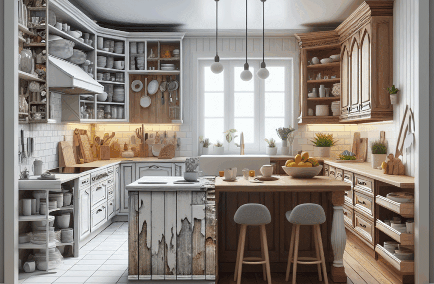 Renovación de Cocina: De Anticuada a Moderna con Isla de Ikea