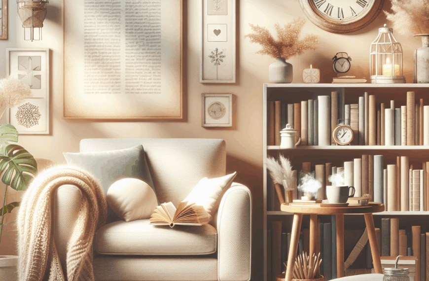 Un Rincón de Luz y Comodidad: El Espacio Perfecto para Perderse en la Lectura