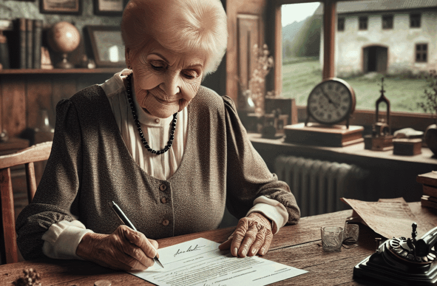 Anciana de 89 Años Dona Su Fortuna y Propiedades a Su Pueblo con Condiciones Especiales
