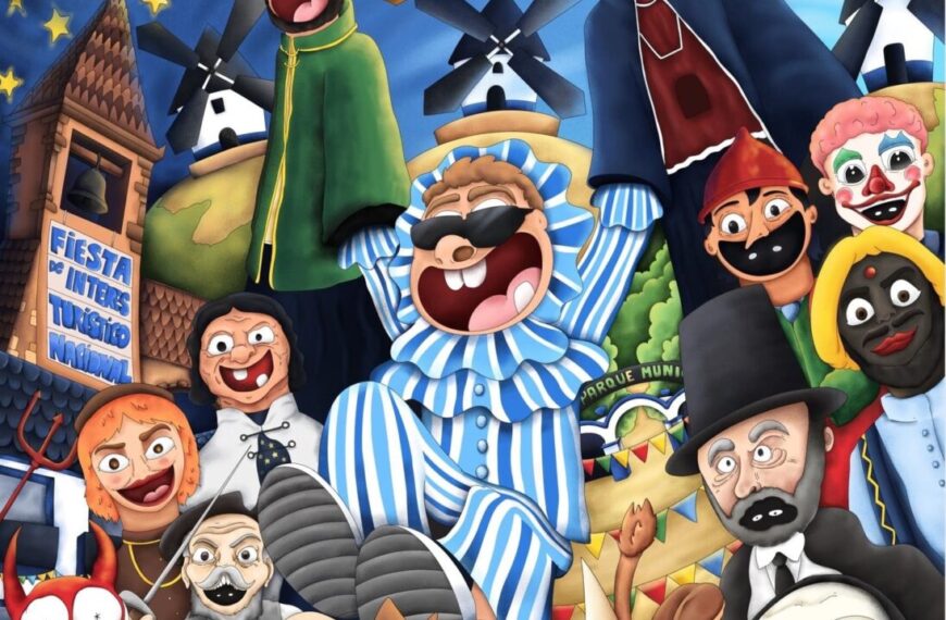 Antonio Plaza Olivares, autor del cartel del Carnaval 2026 de Herencia: la propuesta nº 39 vence entre 18 finalistas