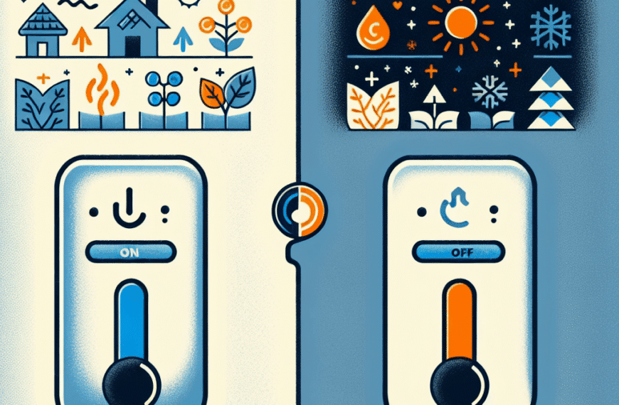Calefacción: ¿Encender y Apagar o Mantener Constante?