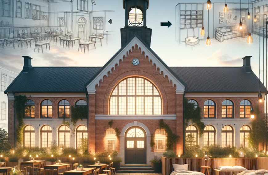 De Aula a Hogar: Renovación de una Escuela Sueca en un Refugio de Ensueño