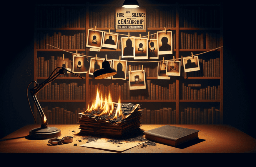 Fuego y Silencio: La Censura en la Era de las Imágenes Prohibidas