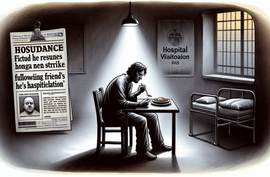 Kiko Hernández retoma su huelga de hambre en solitario tras la hospitalización de Fran Antón