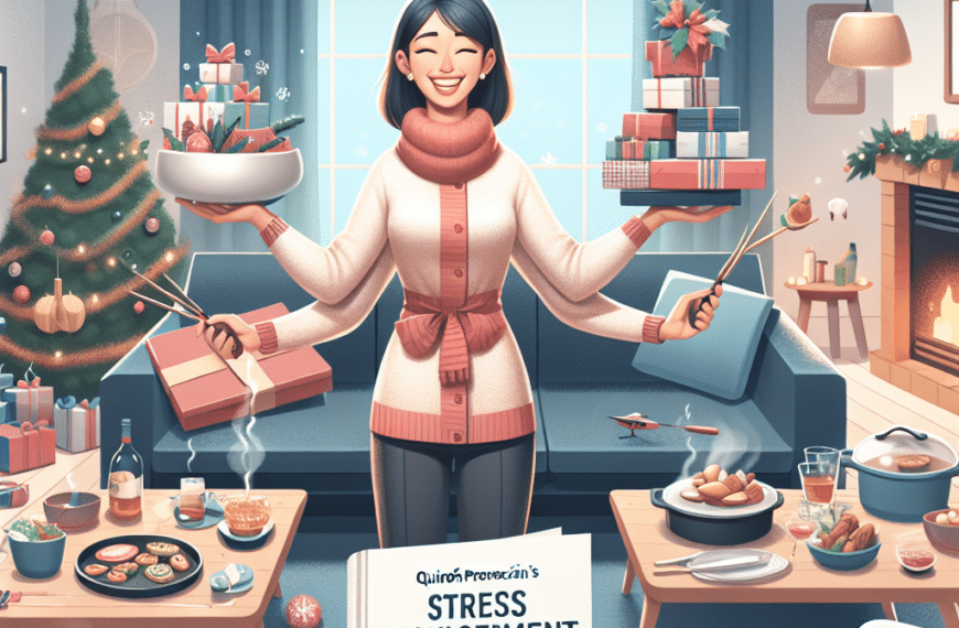 Cómo Manejar el Estrés de Ser el Anfitrión Perfecto en Navidad, según Quirón Prevención
