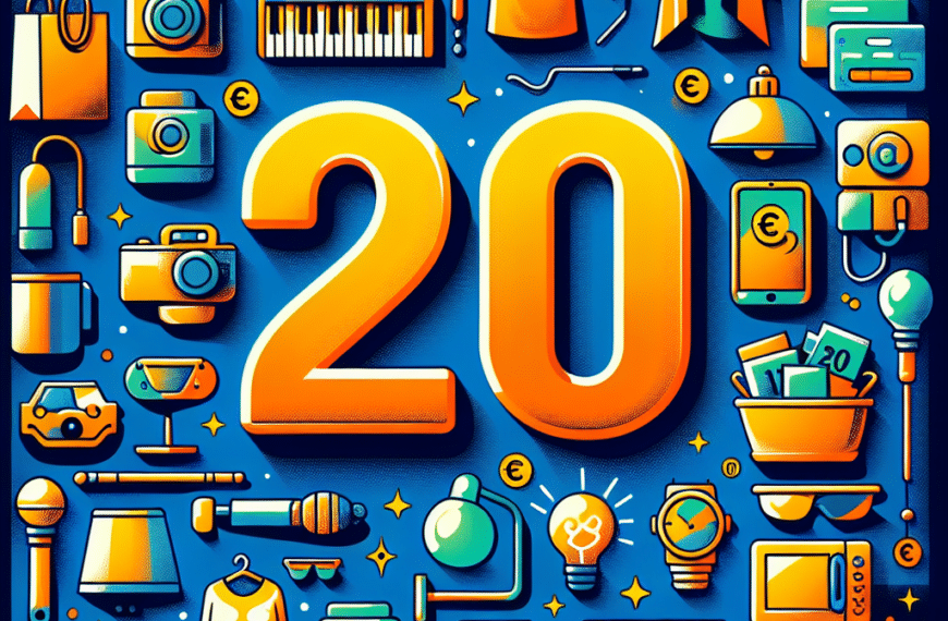 Encuentra Ofertas: Productos por Menos de 20 Euros