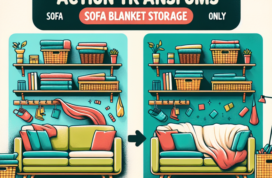 Action Transforma el Almacenamiento de Mantitas de Sofá por Solo 4 Euros