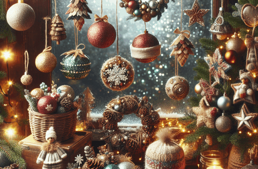 Adornos Navideños Creativos por Menos de 3 Euros