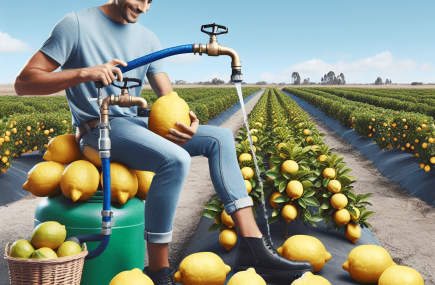 Optimización del Riego para Cultivar Limones XXL