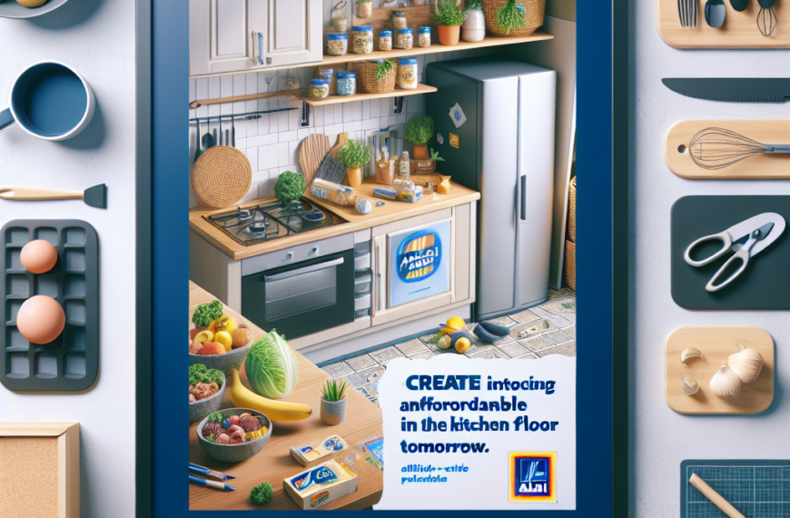 Aldi Revela Innovadora Solución Económica para Proteger el Suelo de la Cocina Mañana