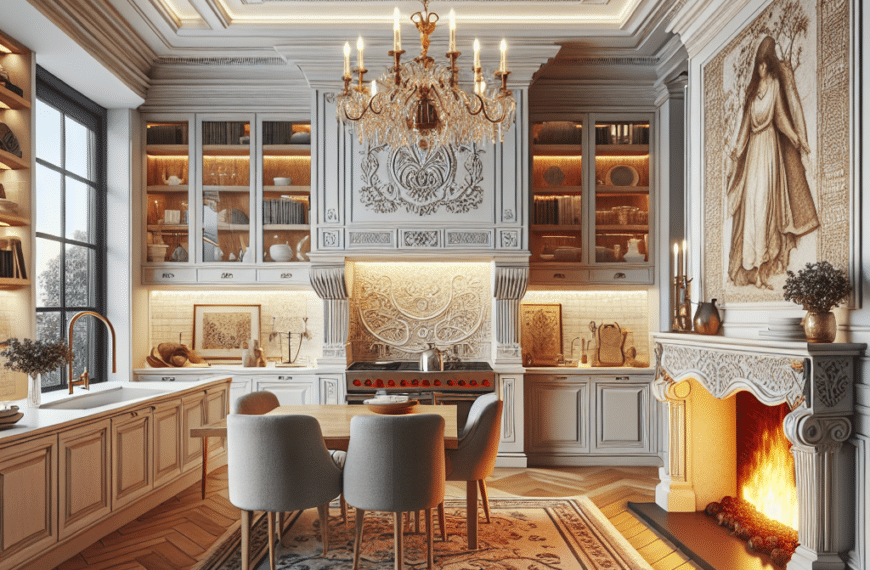 Culinaria Audaz y la Magia del Calor: Una Obra de Arte en el Hogar