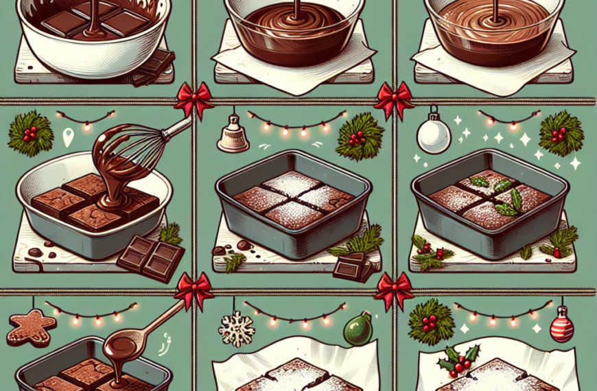 Brownies Festivos: Delicia Rápida y Fácil