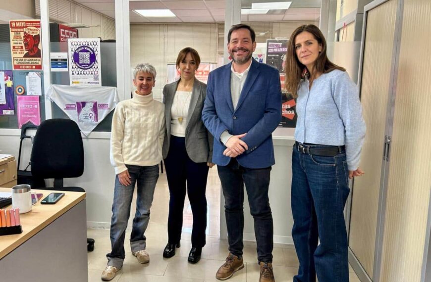 CCOO Implementa Punto Violeta en su Sede Provincial para Apoyar a Víctimas de Violencia de Género