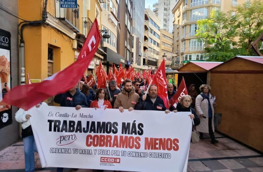 CCOO Persistirá en su Lucha por Empleos Dignos y Salarios Justos