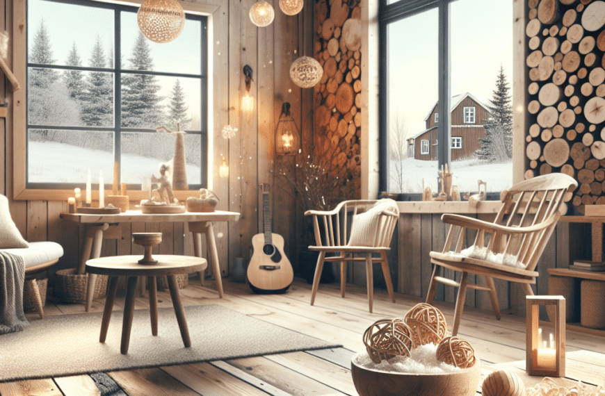 Calidez Nórdica: Explorando la Magia de la Madera en un Hogar Danés