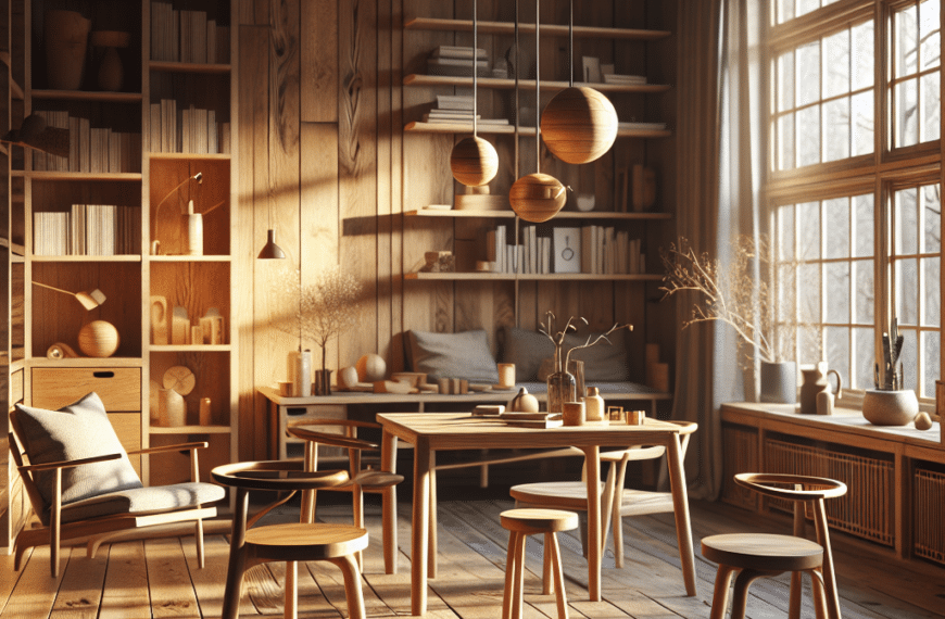 Encanto Nórdico: La Magia de la Madera en un Hogar Danés