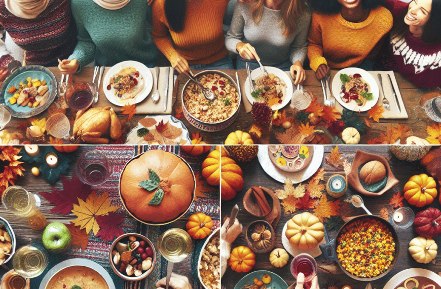 Amistad y Gratitud: Ideas Innovadoras para una Fiesta de Acción de Gracias
