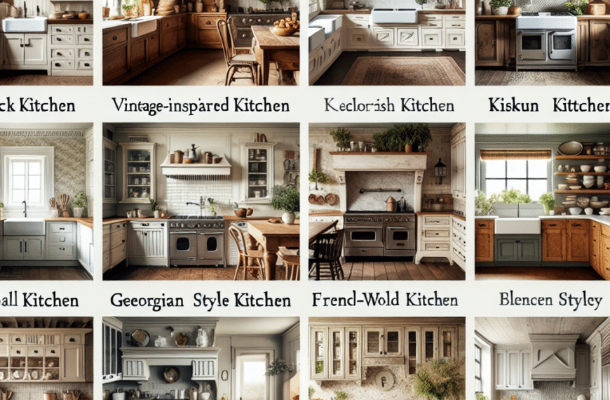 Transforma tu Hogar: 10 Estilos Clásicos de Cocina que Inspiran
