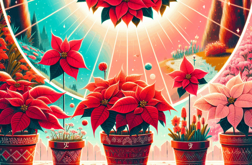 Cómo Mantener el Brillo de tus Flores de Pascua Rojas Todo el Año