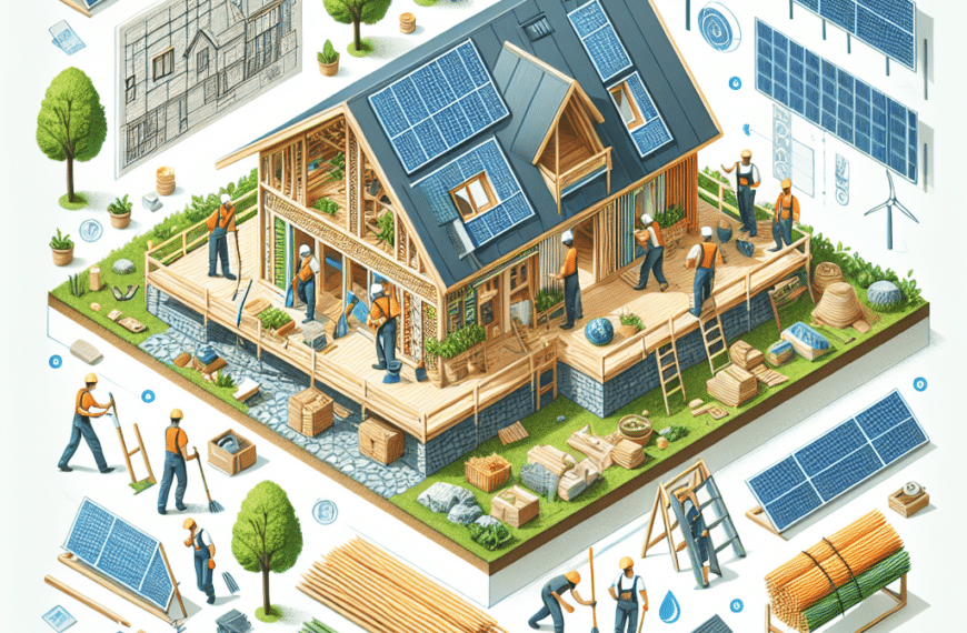 Construcción del Futuro: Principios y Materiales Esenciales para Hogares Ecológicos y Sostenibles