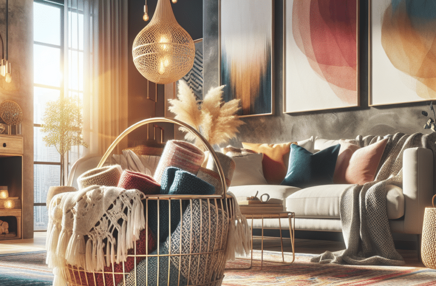 Crea Estilo en Tu Hogar con la Innovadora Cesta de Primark para Mantitas del Sofá