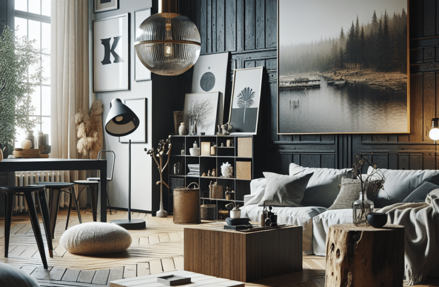 Decoración Ecléctica Nórdica: La Perfecta Armonía entre Ikea, Vintage y Modernidad