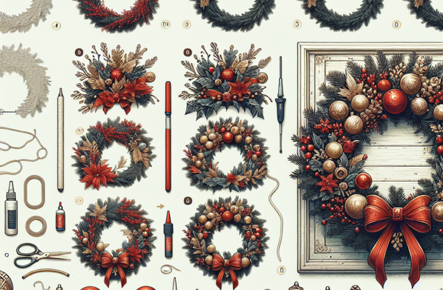 Crea Tu Propia Corona Navideña: Guía Paso a Paso
