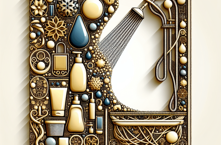 Descubre una Solución Sofisticada para Organizar tu Ducha