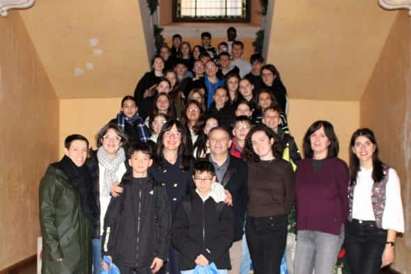 Descubriendo la riqueza cultural de Ciudad Real: Blanca Fernández invita al alumnado francés a enriquecerse