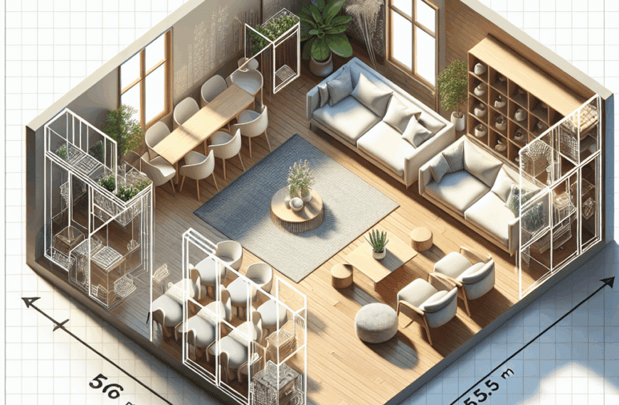 Aprovechamiento Máximo: Optimiza 56 m² con Distribución Abierta