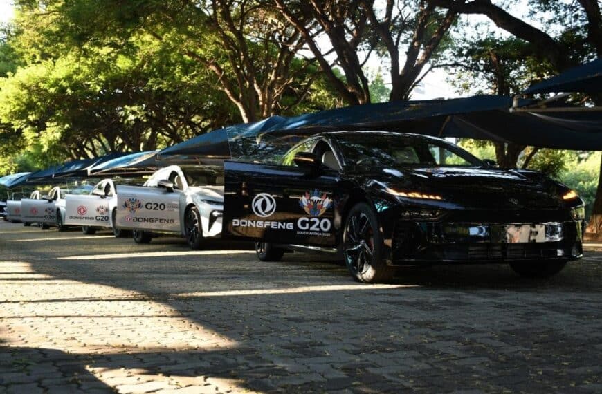 Dongfeng Destaca en la Cumbre del G20 en Sudáfrica con su Flota Ecológica Reconocida