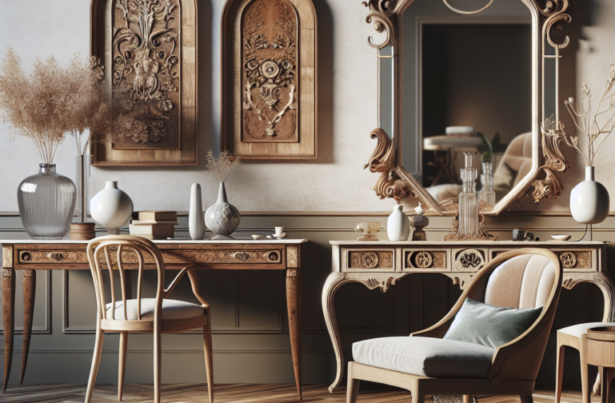 Renueva Tu Espacio: Cómo Integrar Muebles Vintage en un Hogar Moderno