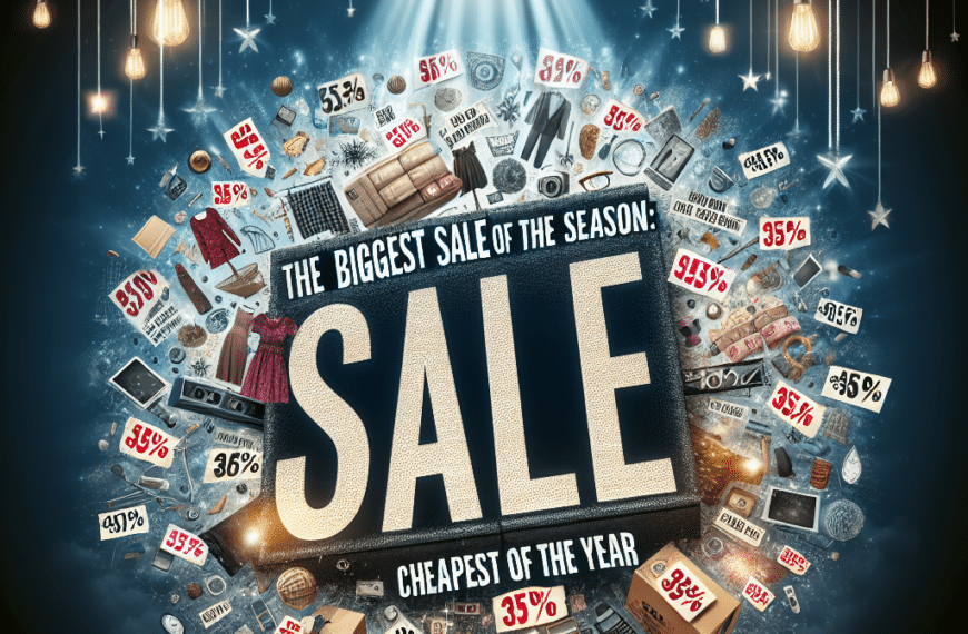 La Oferta Insuperable del Año: ¡Los Mejores Descuentos!