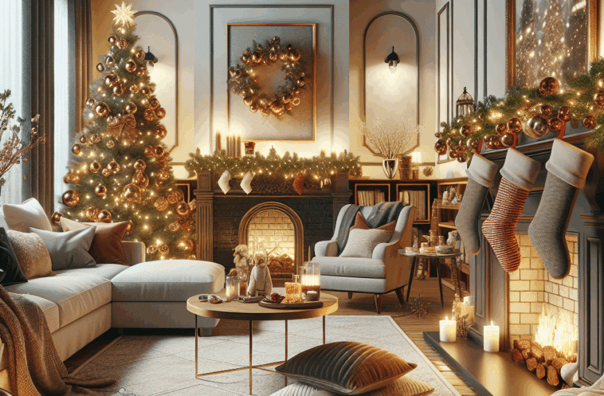 Elegancia Navideña: Convierte tu Hogar en un Refugio con Estilo