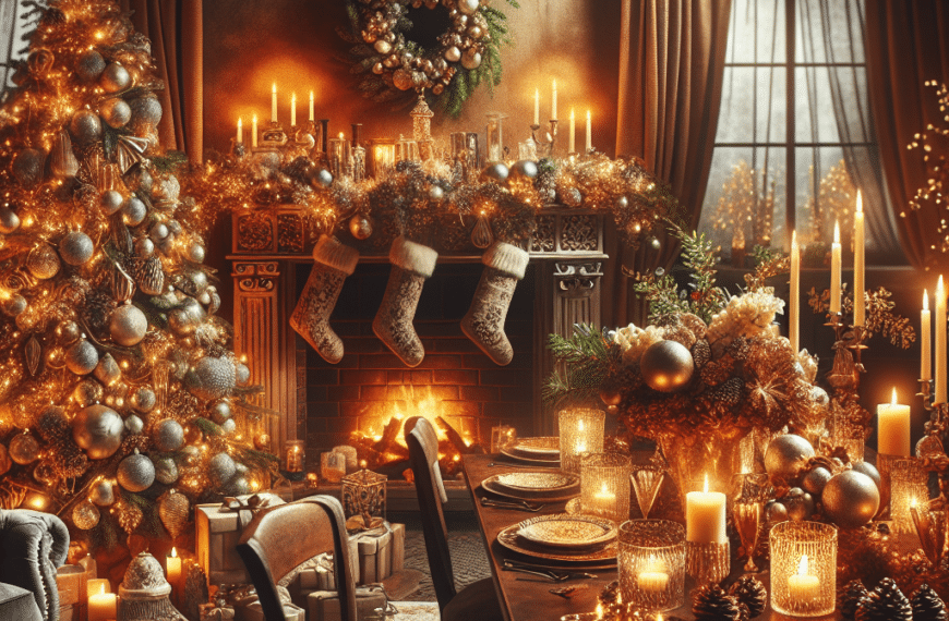Encanto Navideño: Claves para una Decoración Sofisticada en Tu Hogar