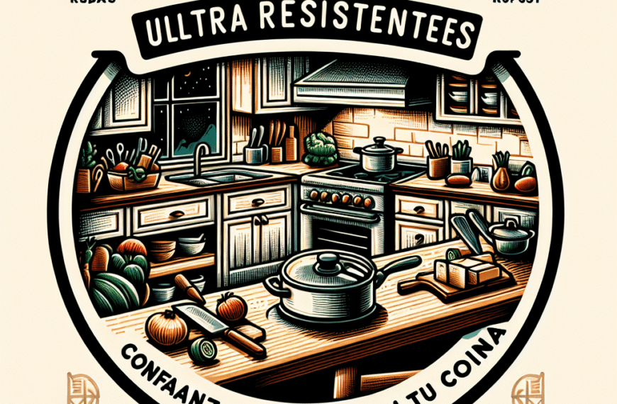 Encimeras Ultra Resistentes: Confianza y Seguridad en Tu Cocina
