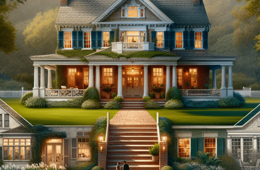 Encuentro de Épocas: La Fusión del Colonial Moderno y la Tradición Americana en la Arquitectura