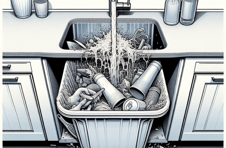 La Clave del Orden: ¿Por Qué No Deberías Poner el Cubo de Basura Bajo el Fregadero?