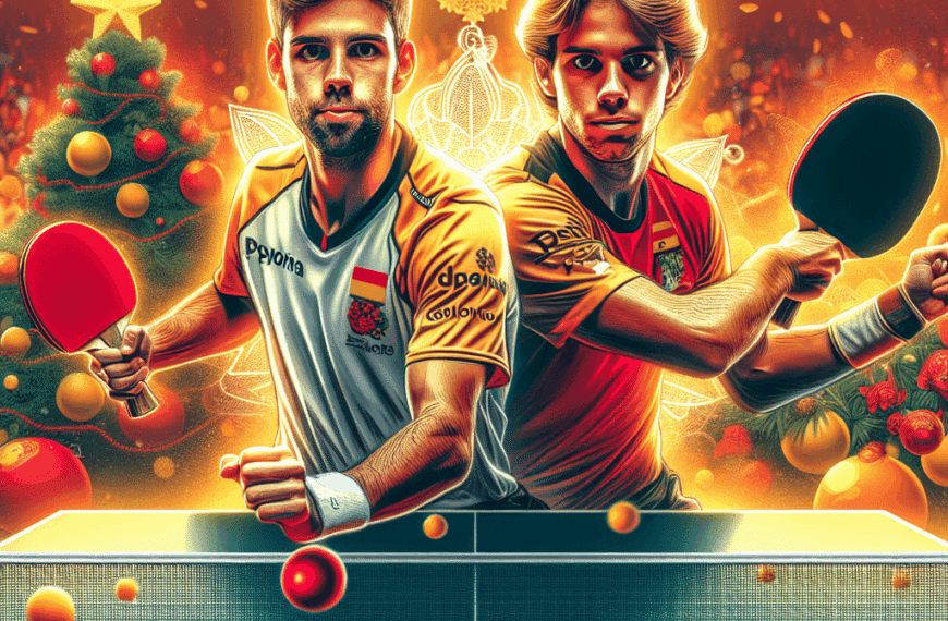 Éxito para Alberto López y Álex Torrico en el Torneo de Navidad de Tenis de Mesa