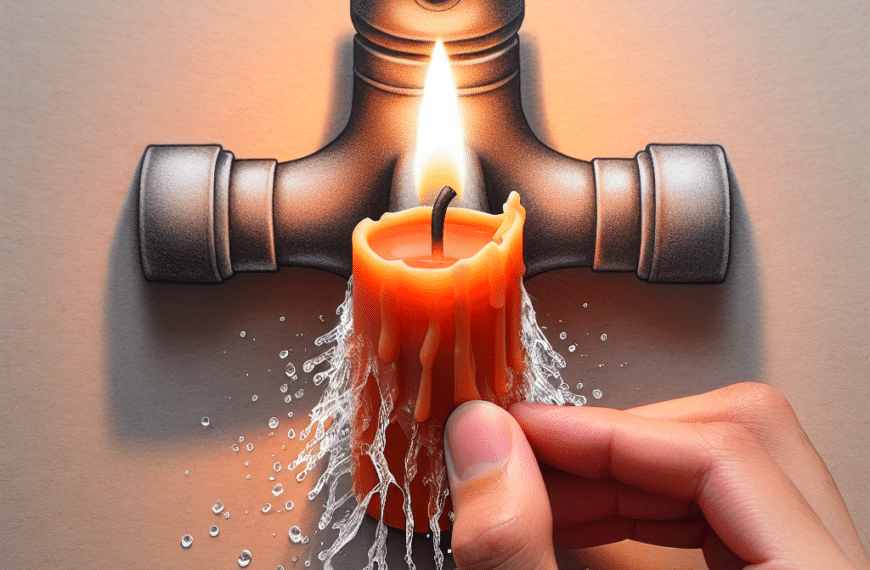 Truco de Velas: Logra un Grifo Brillante y Resistente al Agua