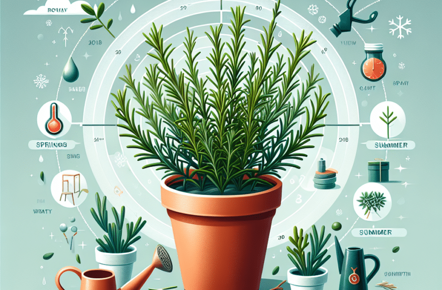 Guía Esencial para Podar el Romero en Enero y Garantizar su Crecimiento Exuberante Durante Todo el Año