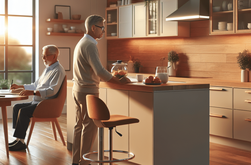 Iluminación Óptima y Mobiliario Ergonómico: Claves para Cocinas Adaptadas a Personas Mayores