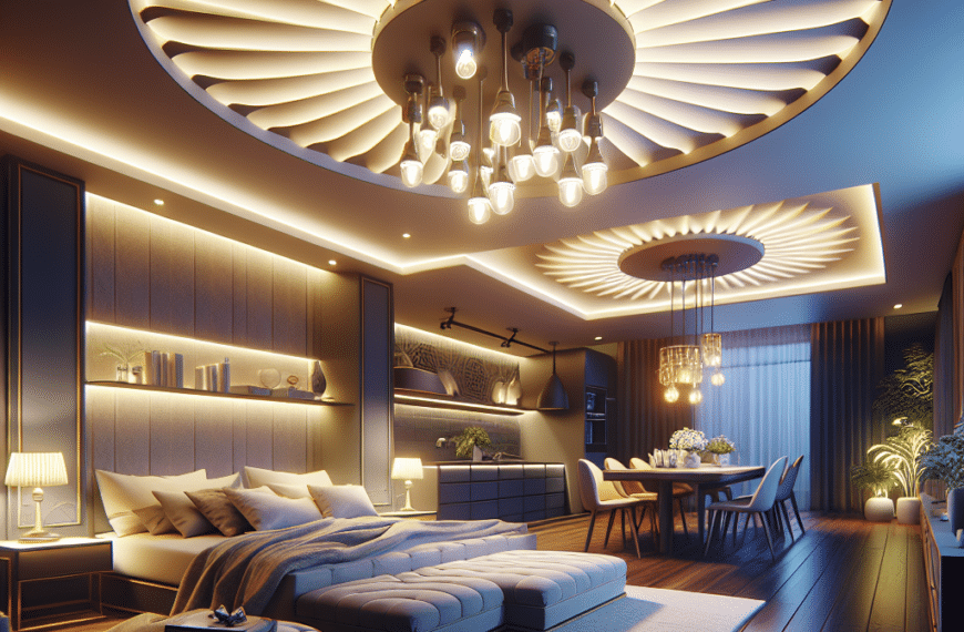 Iluminación Selectiva: Cómo Alumbrar Solo el Techo Cambia la Percepción de Tu Hogar
