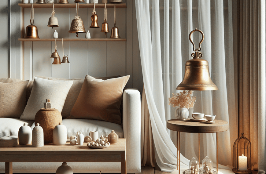 Fusión Armónica: La Campana como Elemento Decorativo en el Hogar