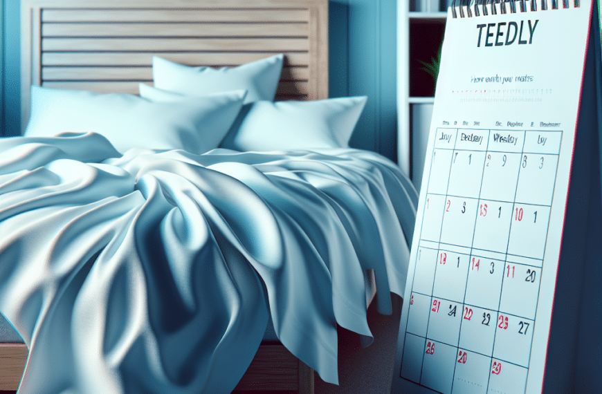 La Relevancia de la Higiene: ¿Con Qué Frecuencia Debes Lavar Tus Sábanas?