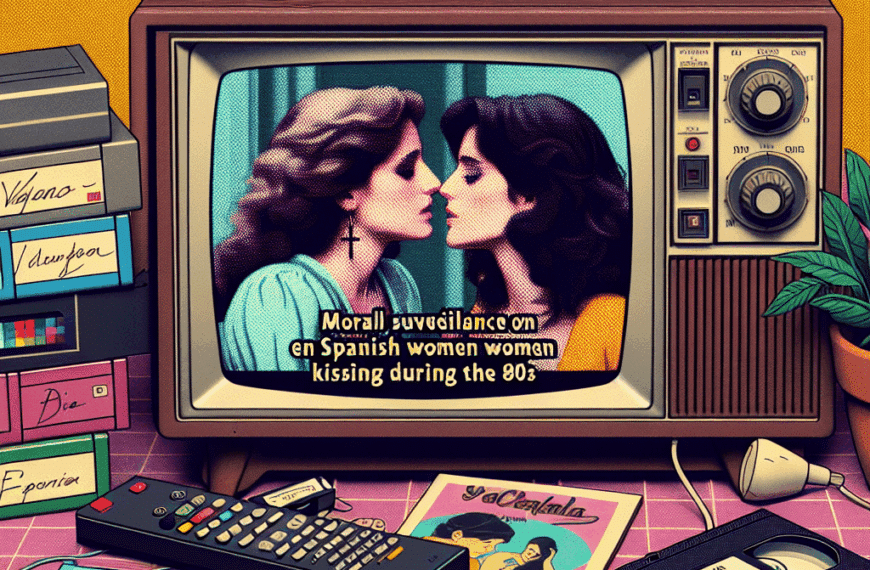 La vigilancia moral en TVE sobre los besos entre mujeres durante los años 80