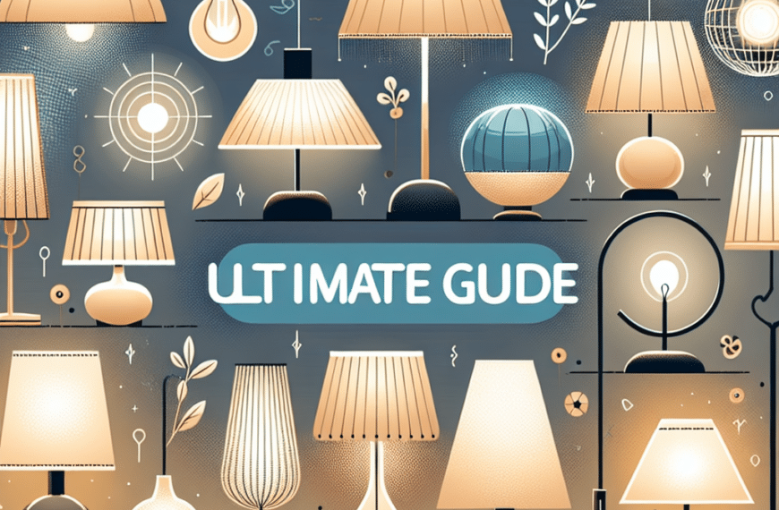 Lámparas de Mesita de Noche: La Guía Definitiva para Elegir la Iluminación Ideal